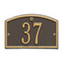 Cape Charles Petite Wall Address Plaque