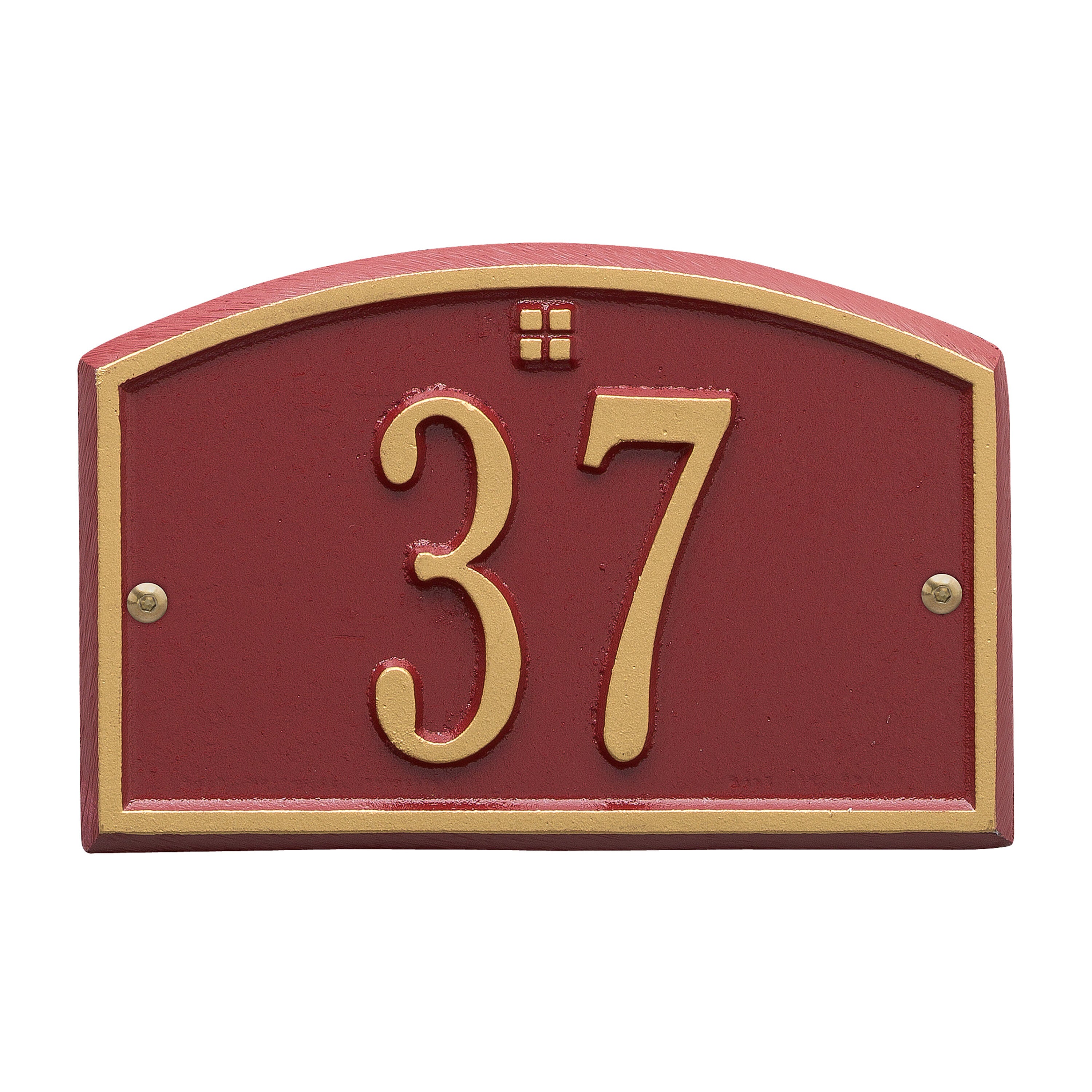 Cape Charles Petite Wall Address Plaque