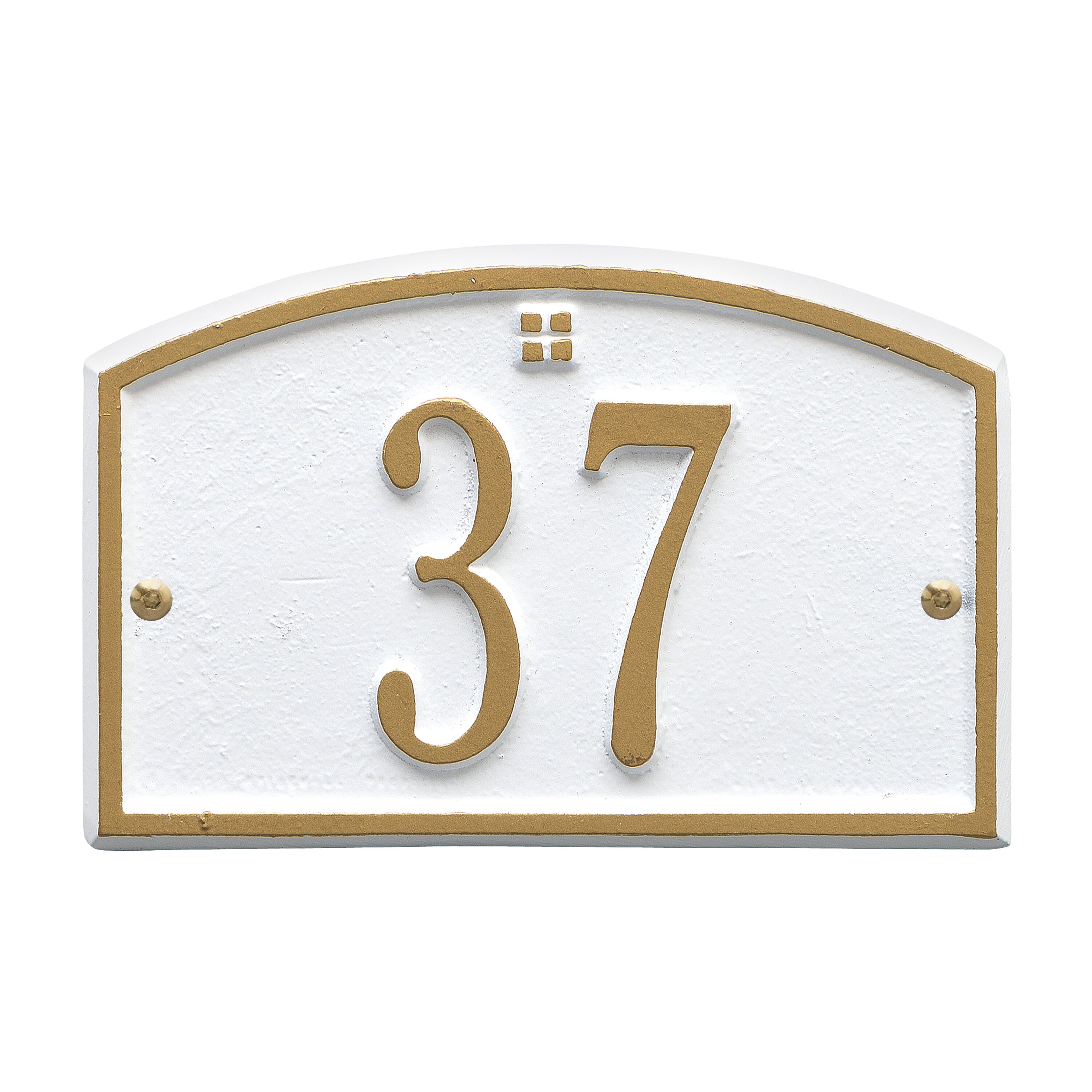 Cape Charles Petite Wall Address Plaque