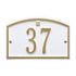 Cape Charles Petite Wall Address Plaque