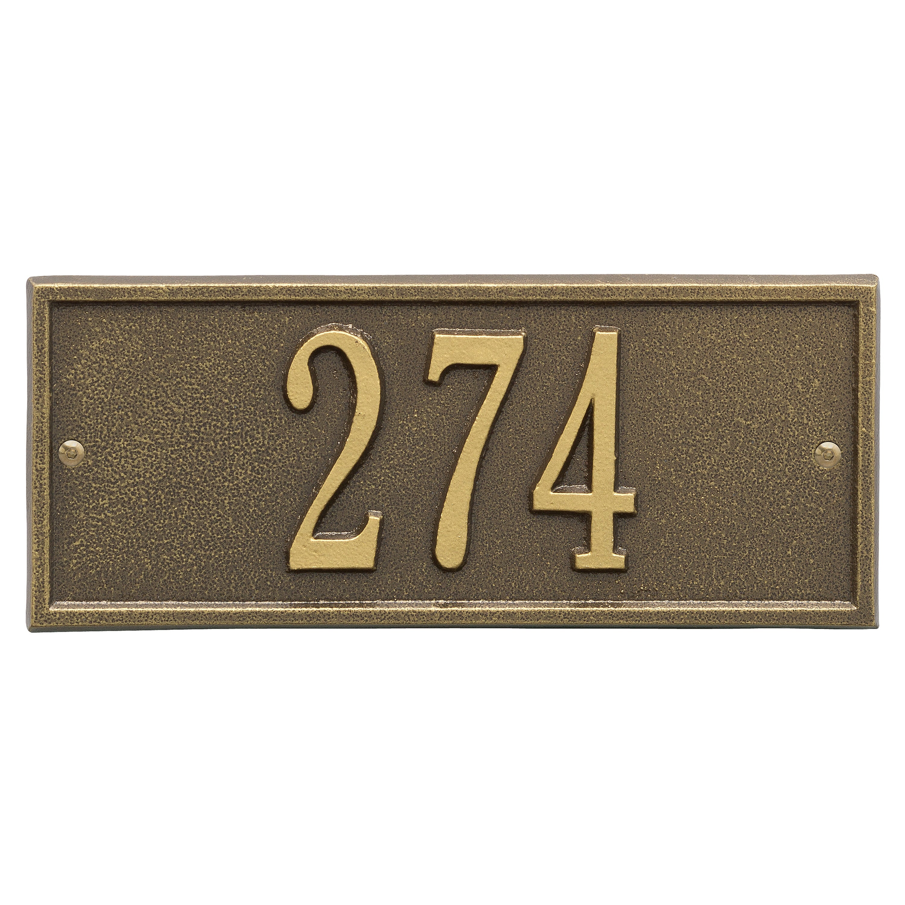 Hartford Mini Wall Address Plaque