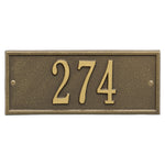 Hartford Mini Wall Address Plaque