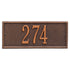 Hartford Mini Wall Address Plaque