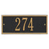Hartford Mini Wall Address Plaque
