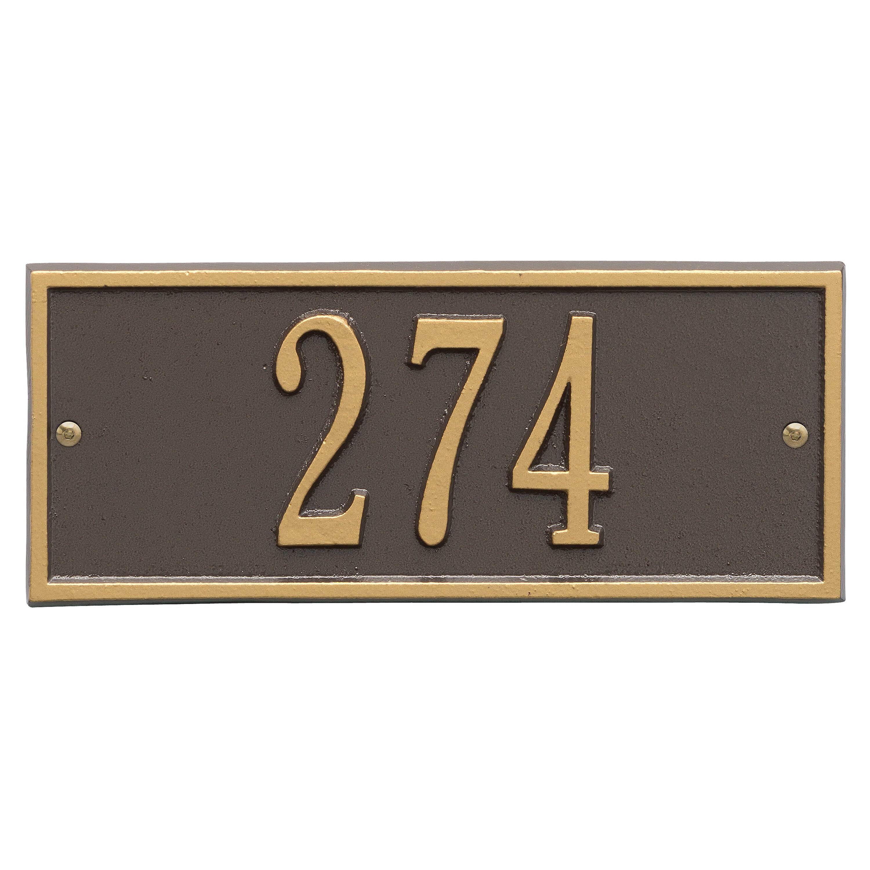Hartford Mini Wall Address Plaque