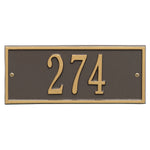 Hartford Mini Wall Address Plaque