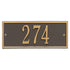 Hartford Mini Wall Address Plaque