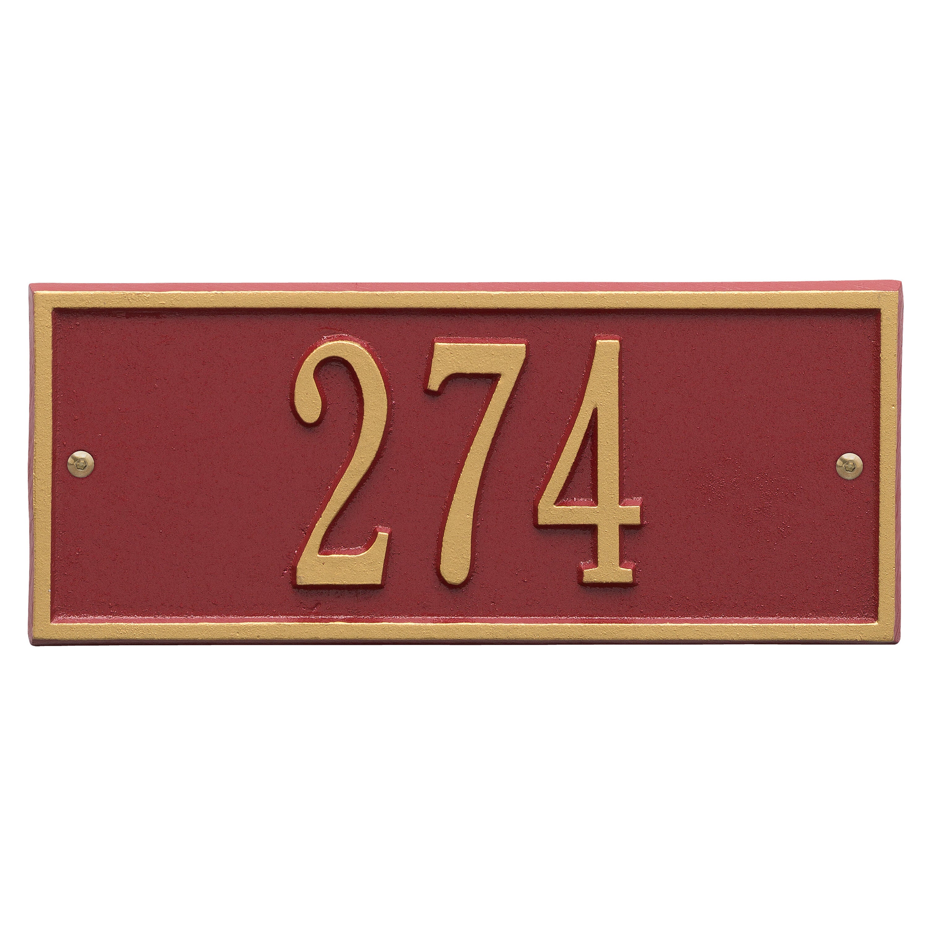 Hartford Mini Wall Address Plaque