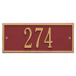 Hartford Mini Wall Address Plaque