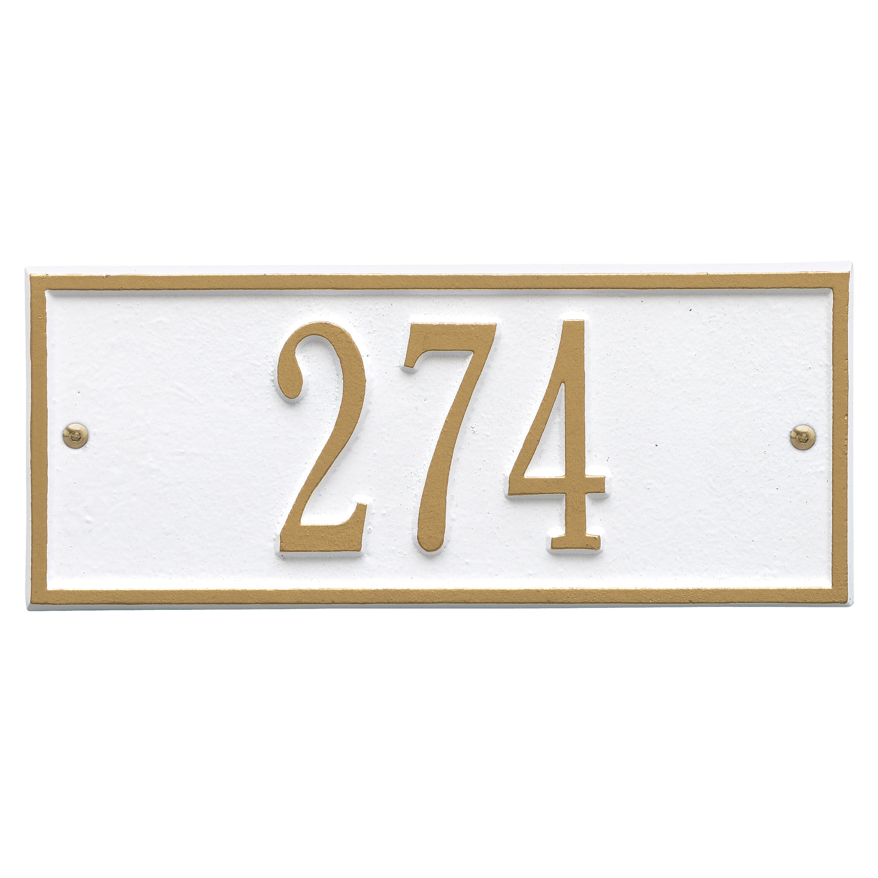 Hartford Mini Wall Address Plaque