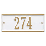 Hartford Mini Wall Address Plaque