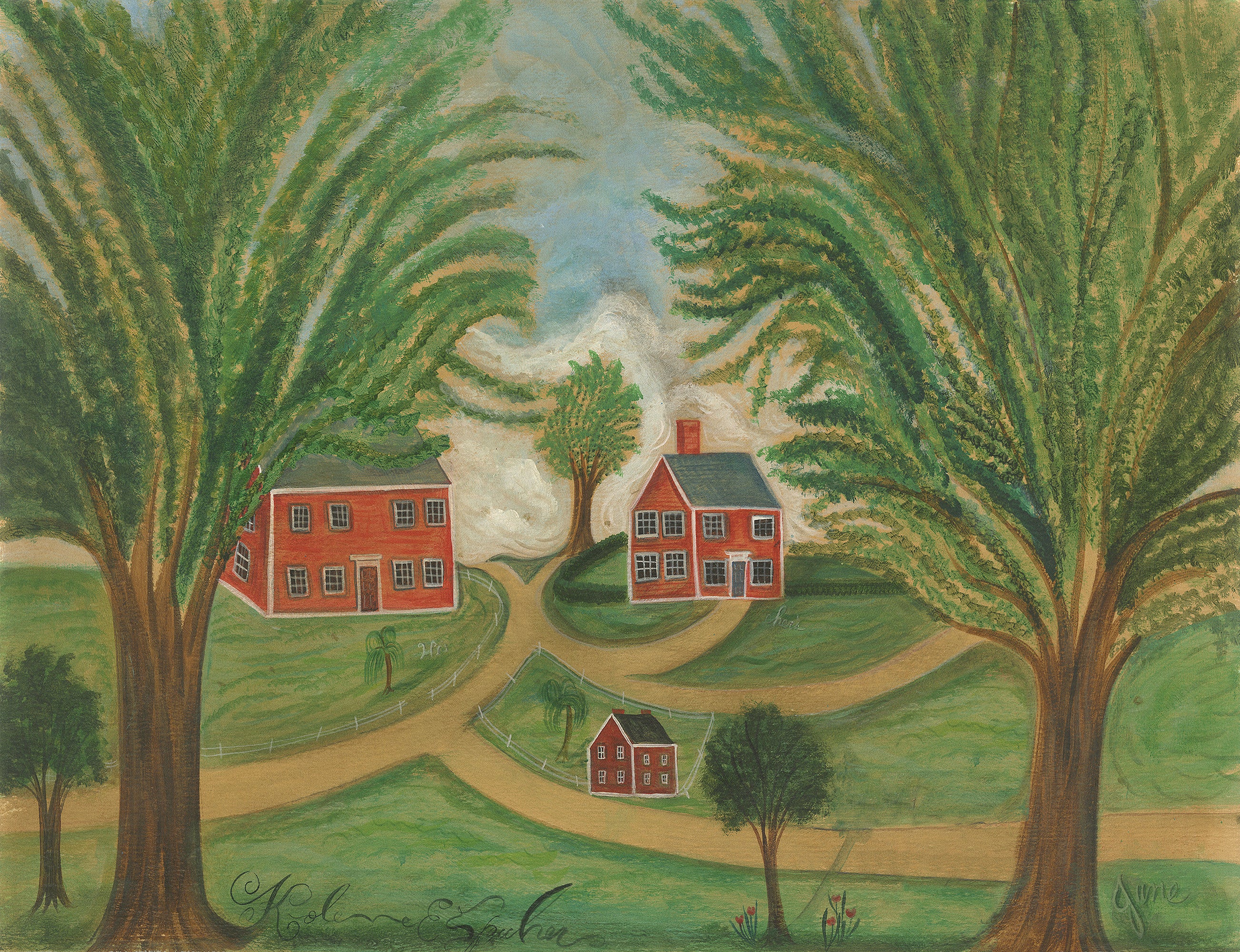 Kolene Spicher - Landscape - Love Your Neighbor