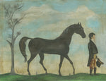 Kolene Spicher - Landscape - Man With His Steed