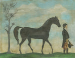 Kolene Spicher - Landscape - Man With His Steed