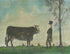 Kolene Spicher - Landscape - Man With Prized Cow