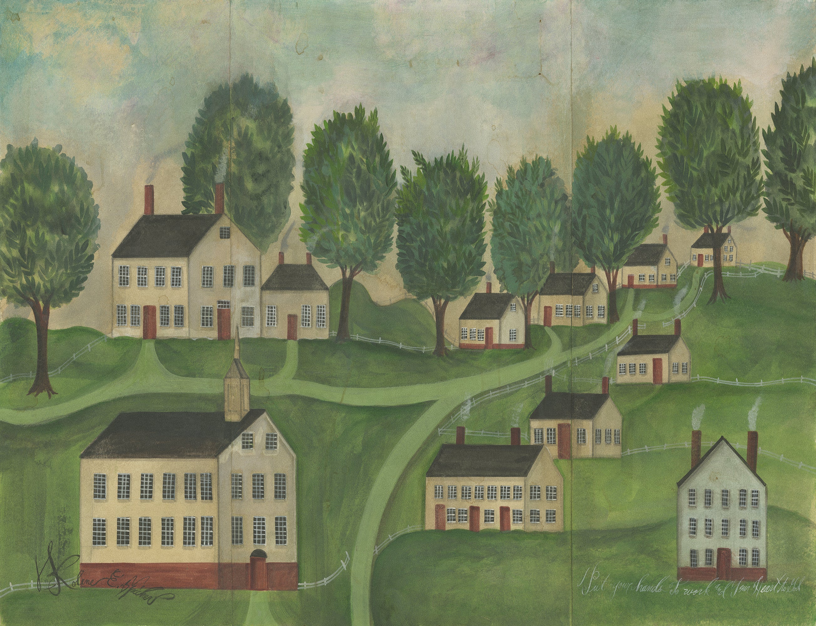 Kolene Spicher - Landscape - Put Your Hands To Work