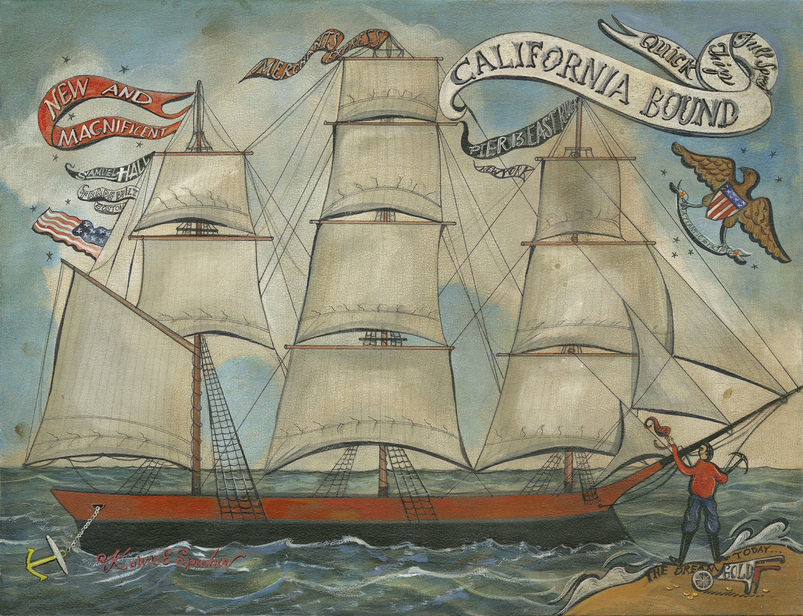 Kolene Spicher - Ships - California Bound