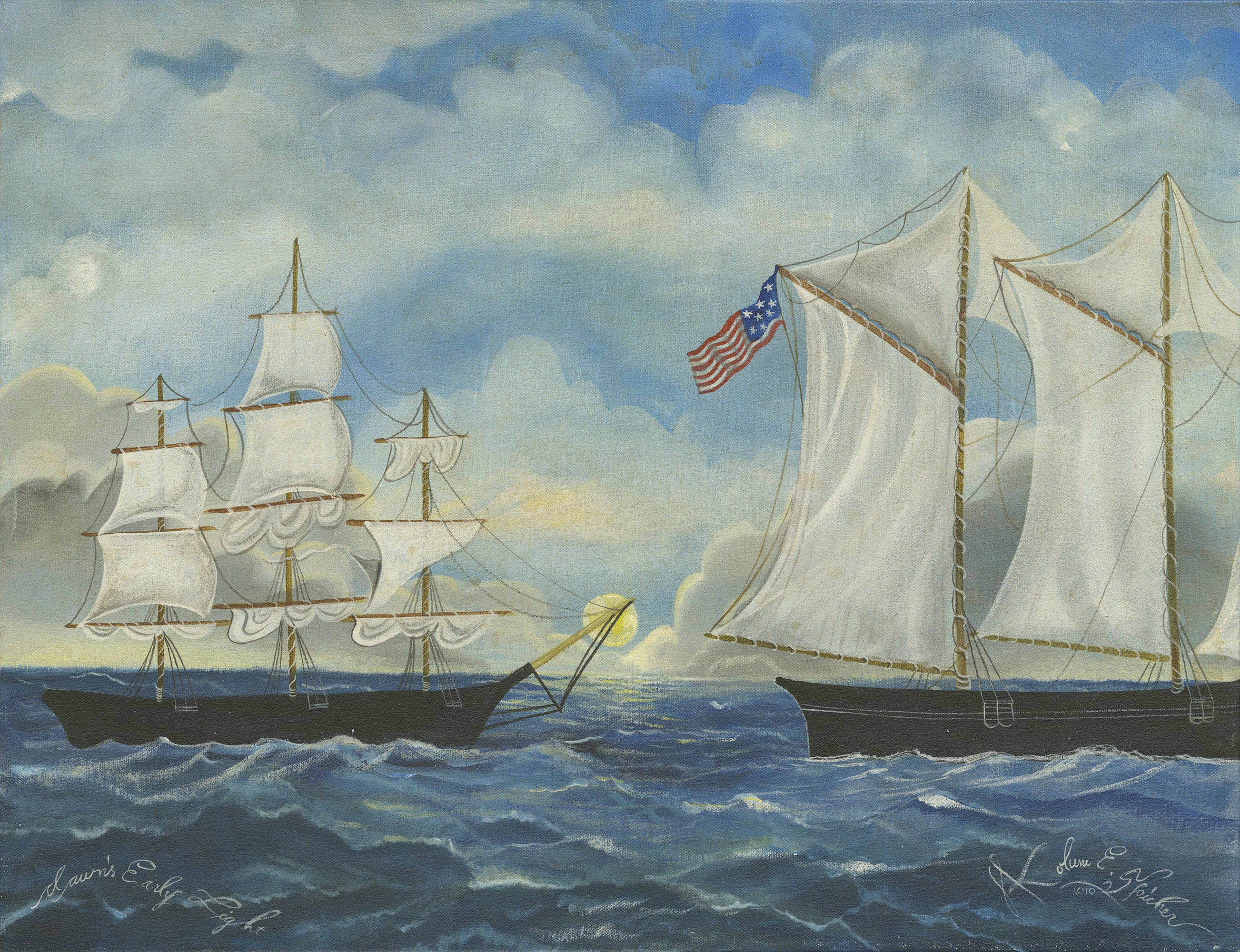 Kolene Spicher - Ships - Dawns Early Light