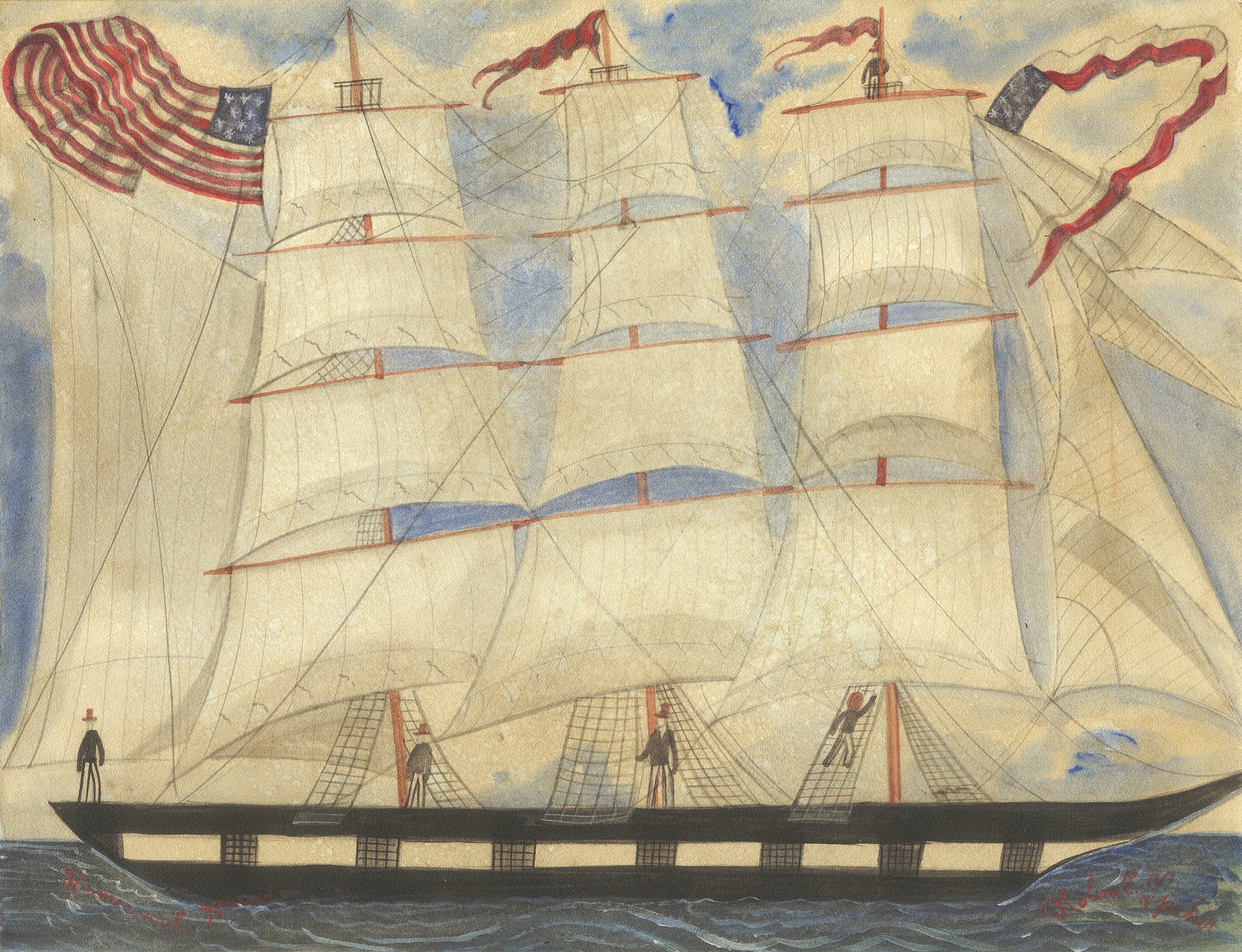 Kolene Spicher - Ships - Homeward Bound