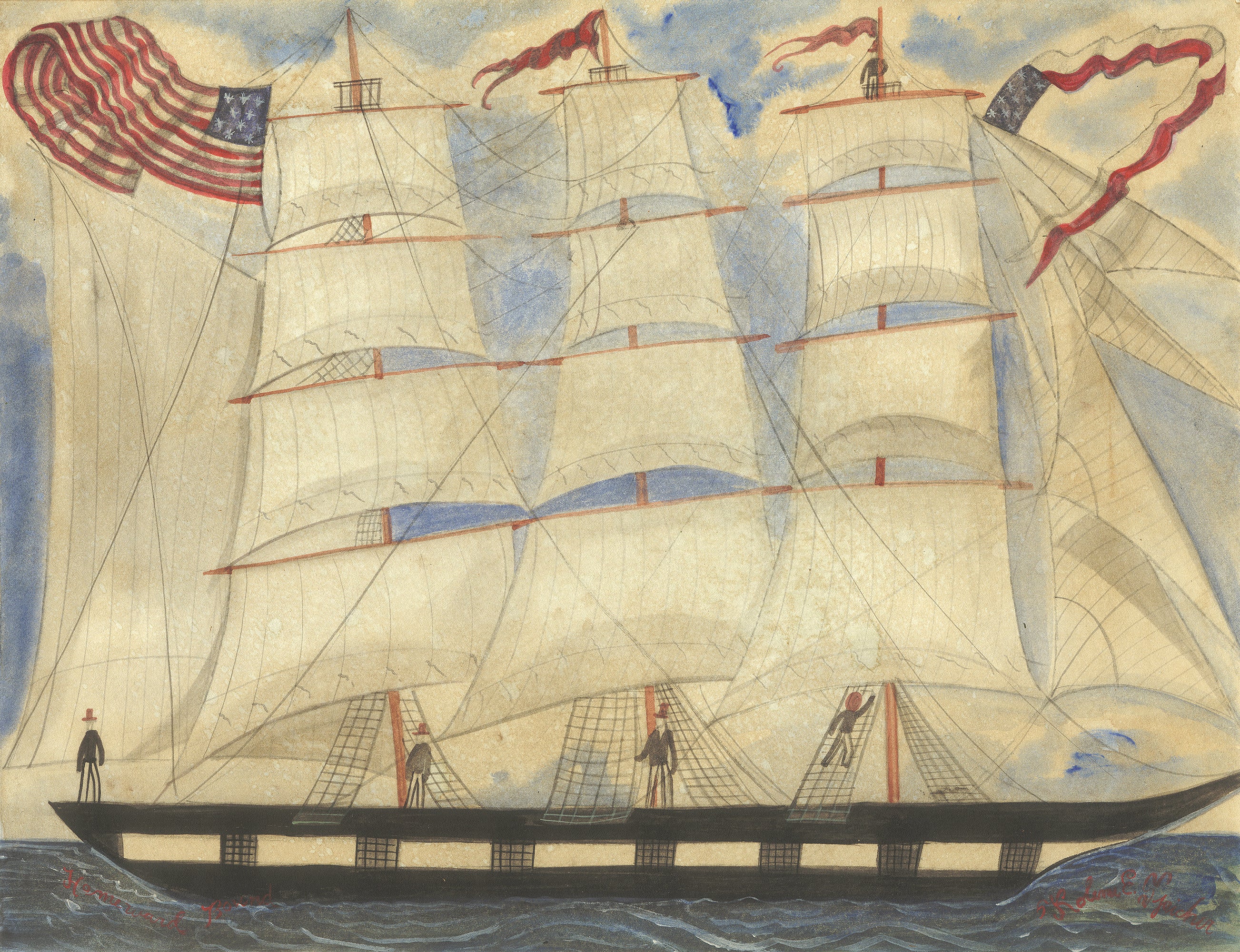 Kolene Spicher - Ships - Homeward Bound