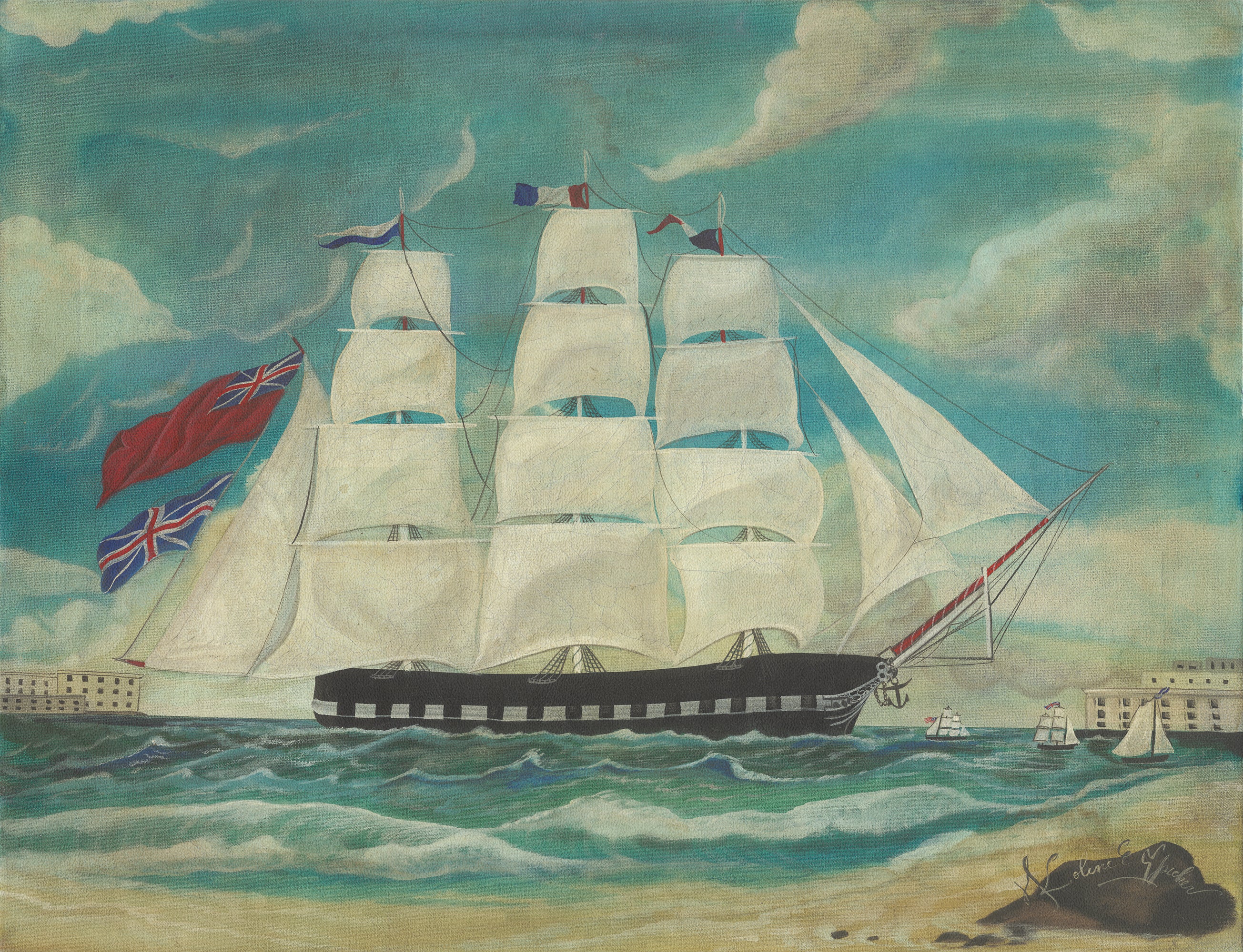 Kolene Spicher - Ships - Hong Kong Harbor