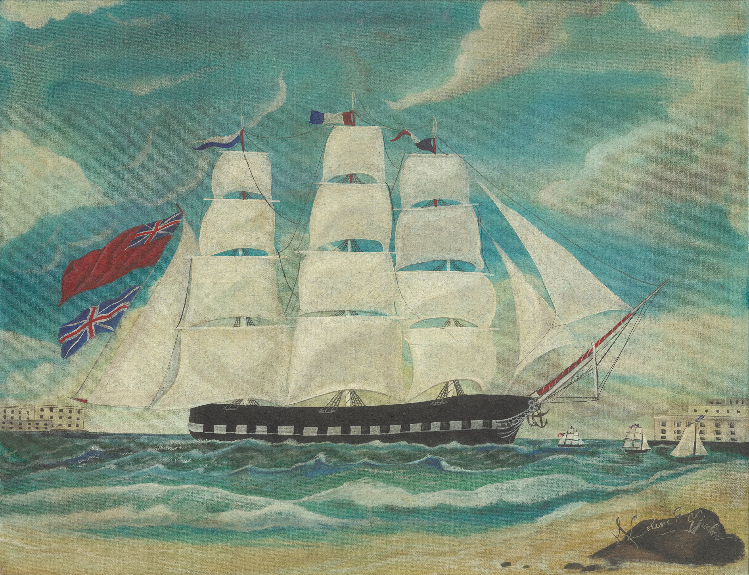 Kolene Spicher - Ships - Hong Kong Harbor