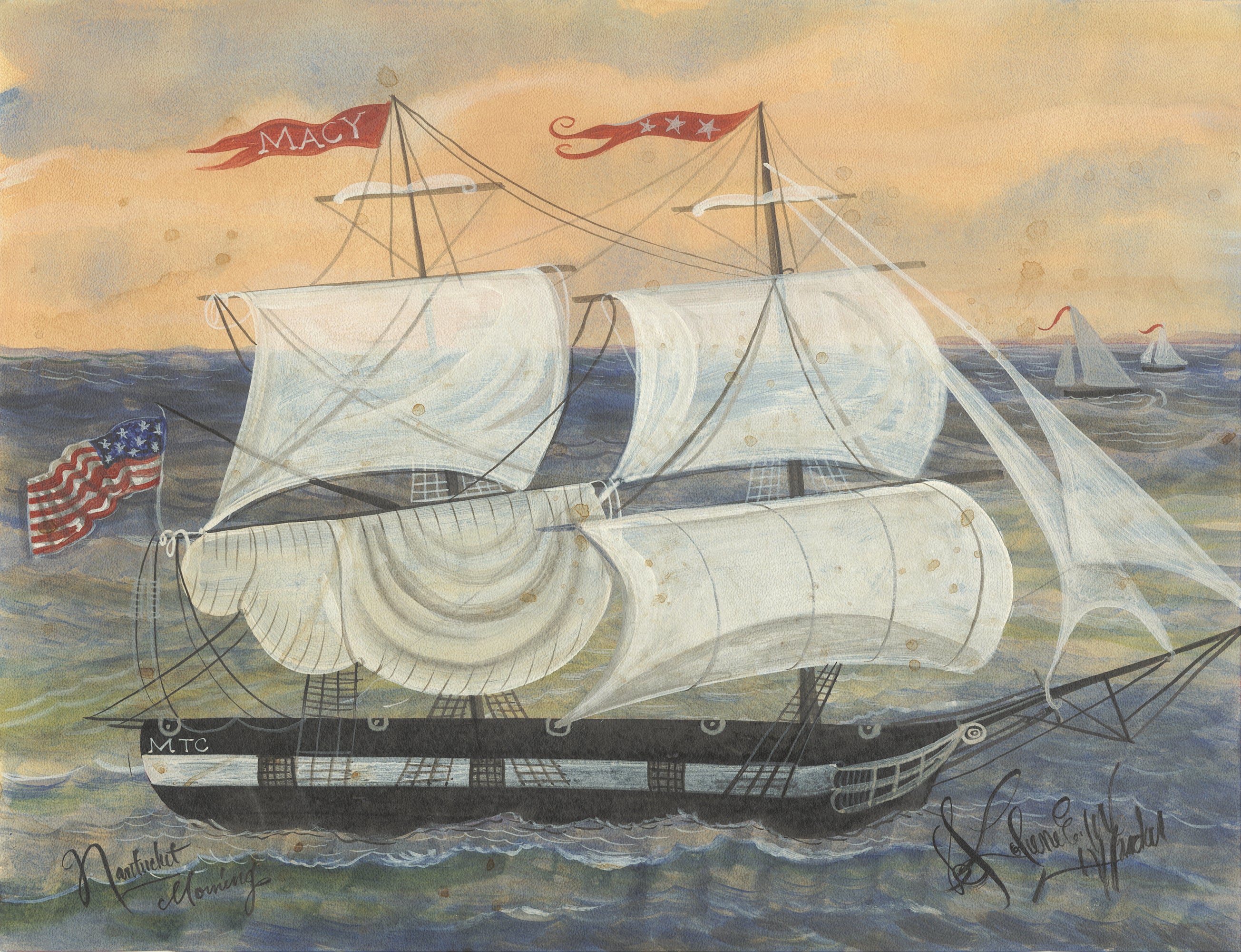 Kolene Spicher - Ships - Nantucket Morning