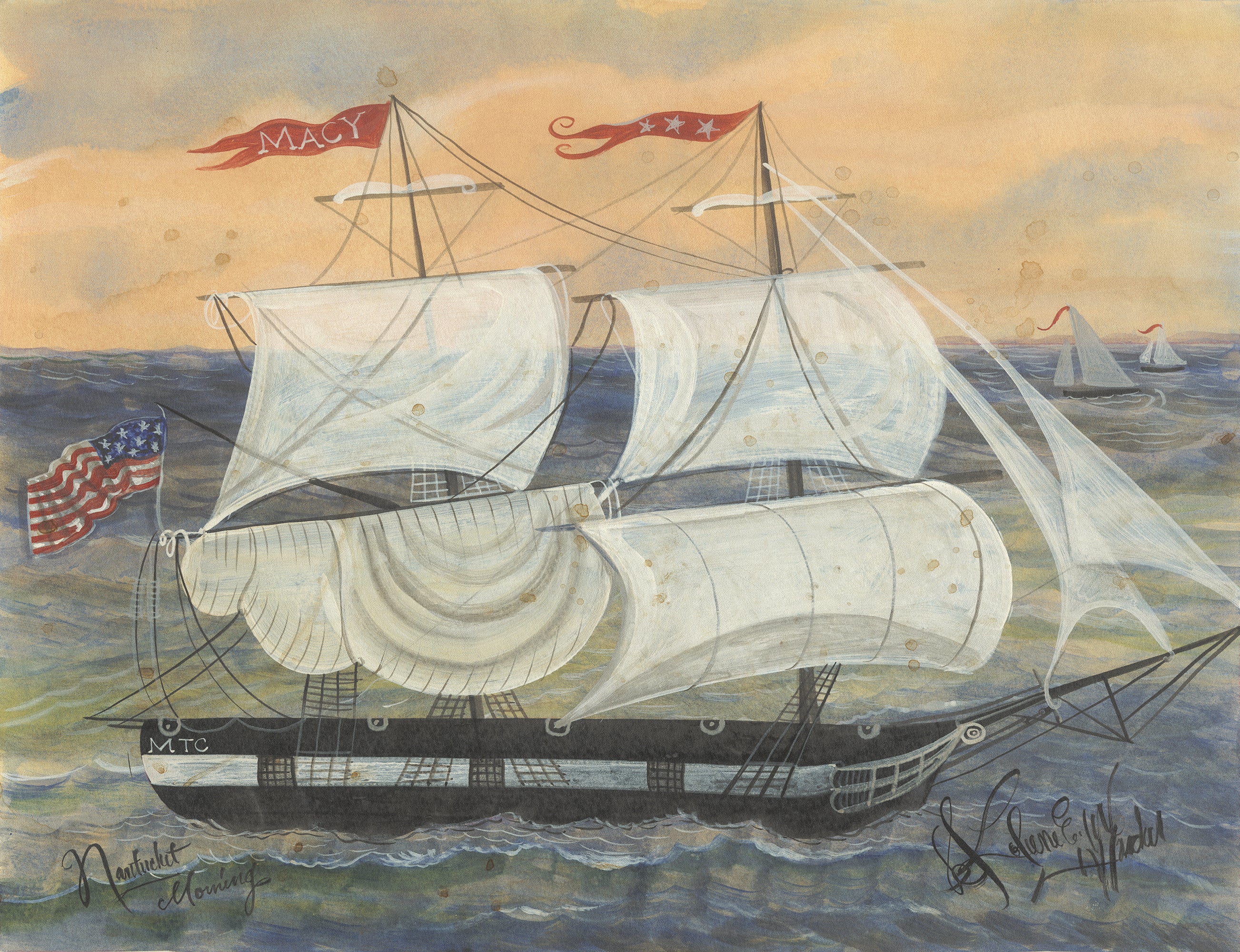 Kolene Spicher - Ships - Nantucket Morning