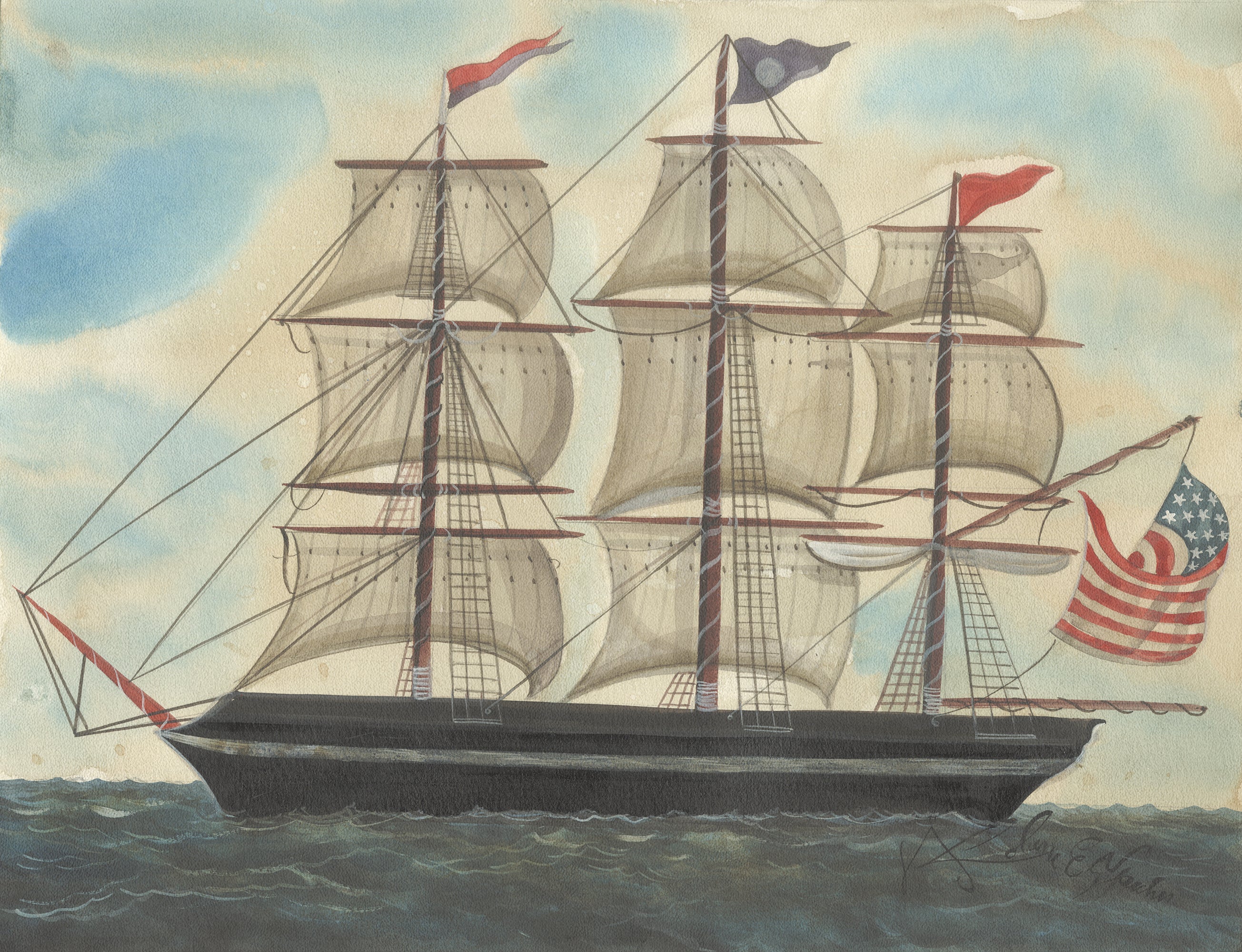 Kolene Spicher - Ships - Nantucket Ship