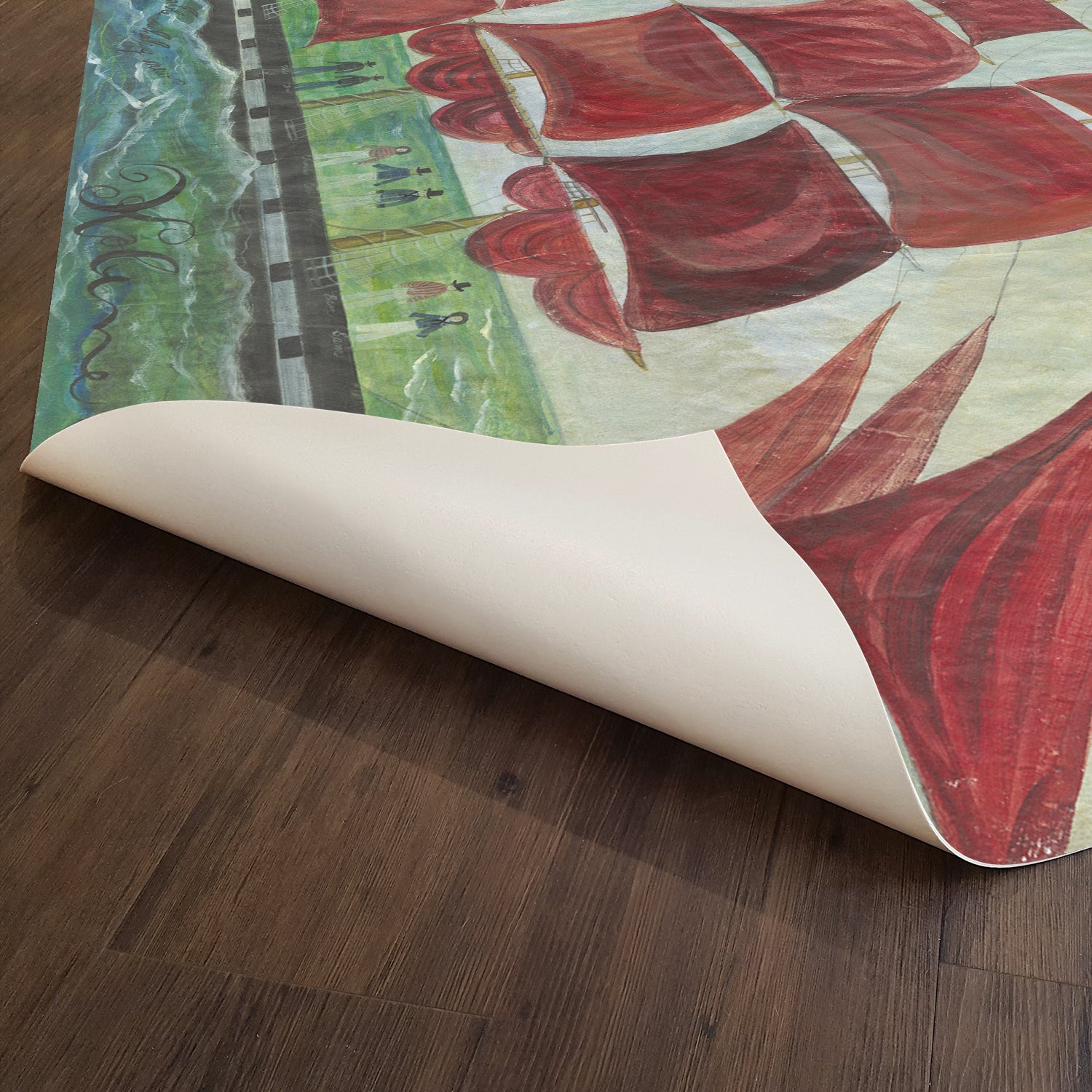 Kolene Spicher - Ships - Ship Red Sails
