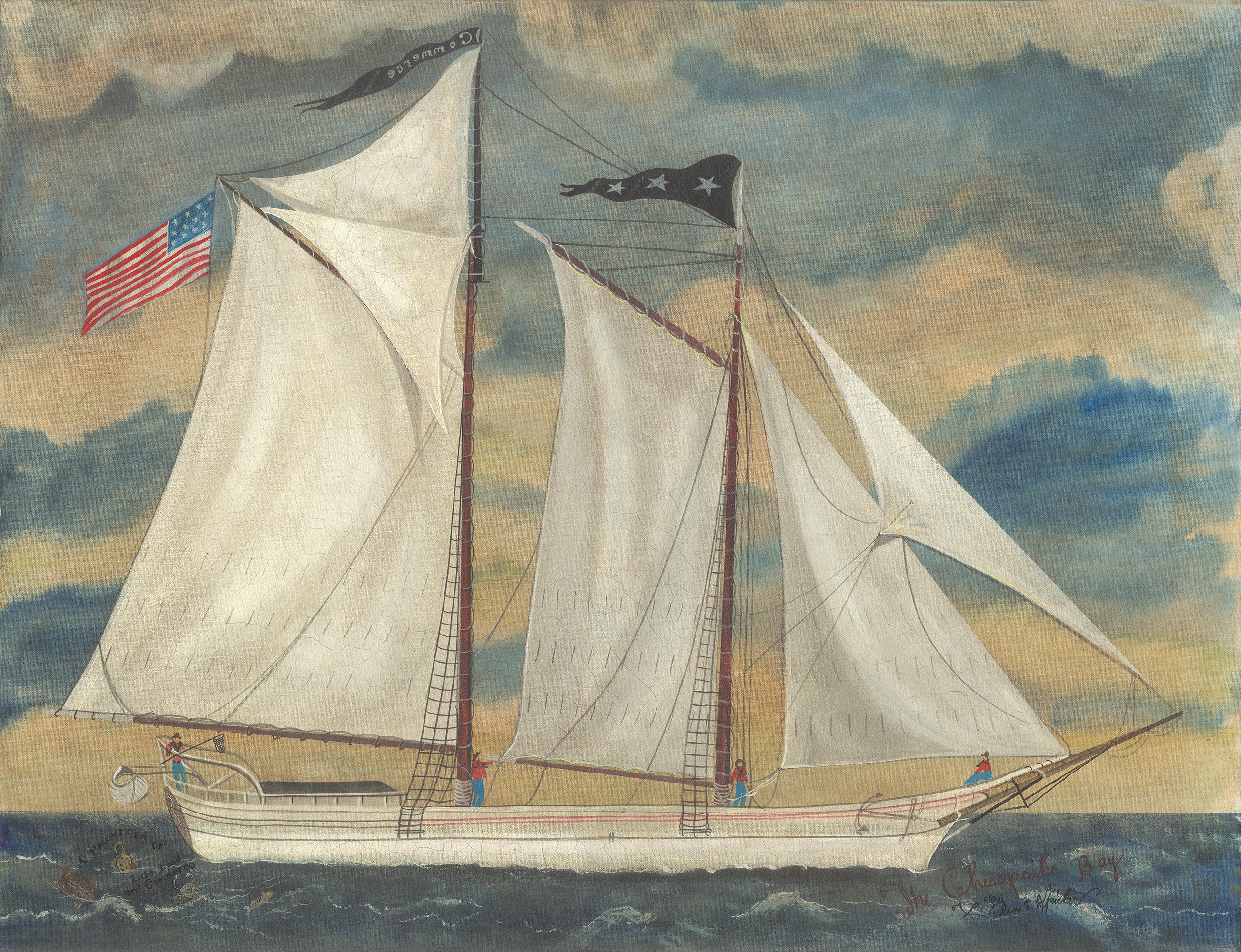 Kolene Spicher - Ships - The Chesapeake Bay