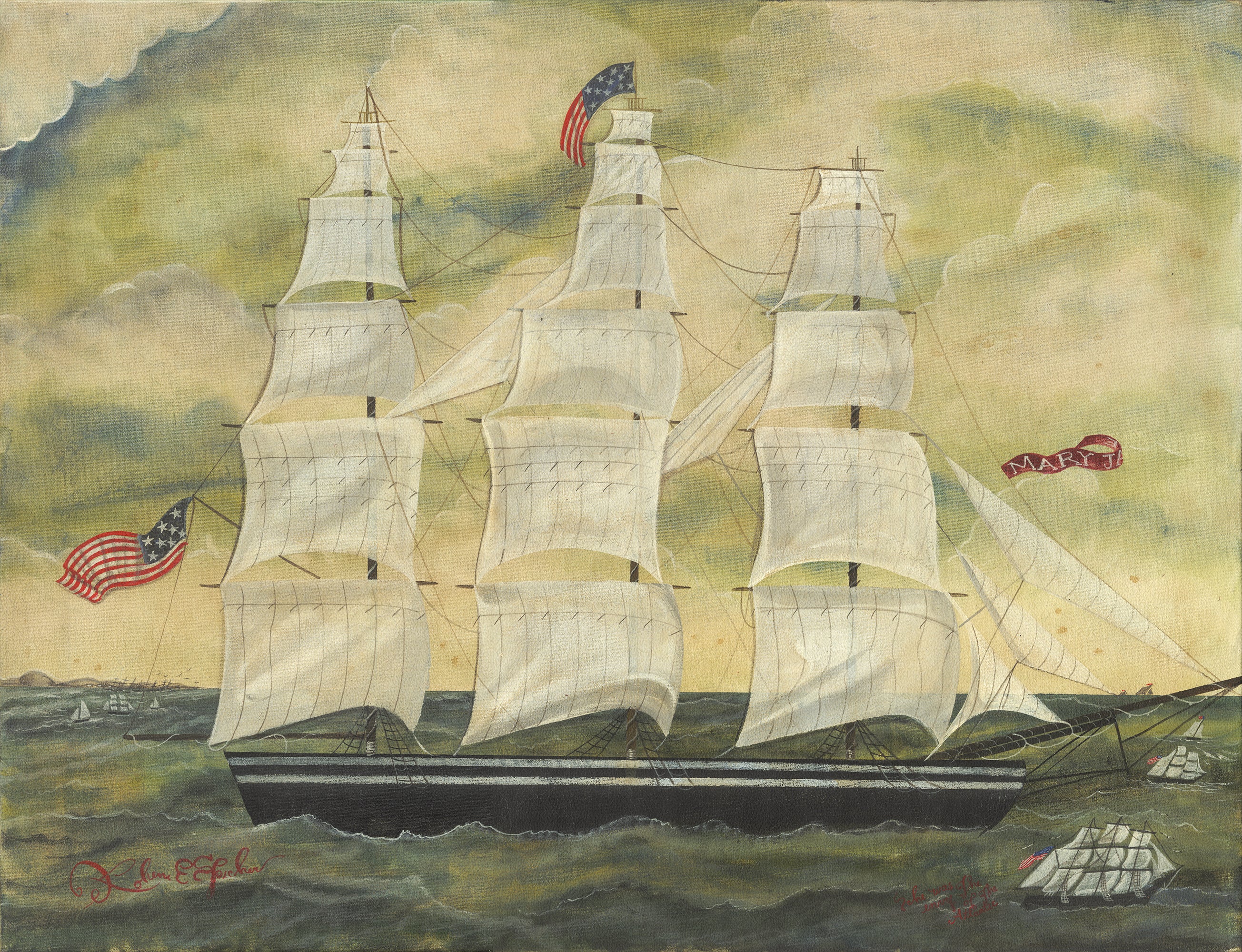 Kolene Spicher - Ships - The Envy of the Atlantic