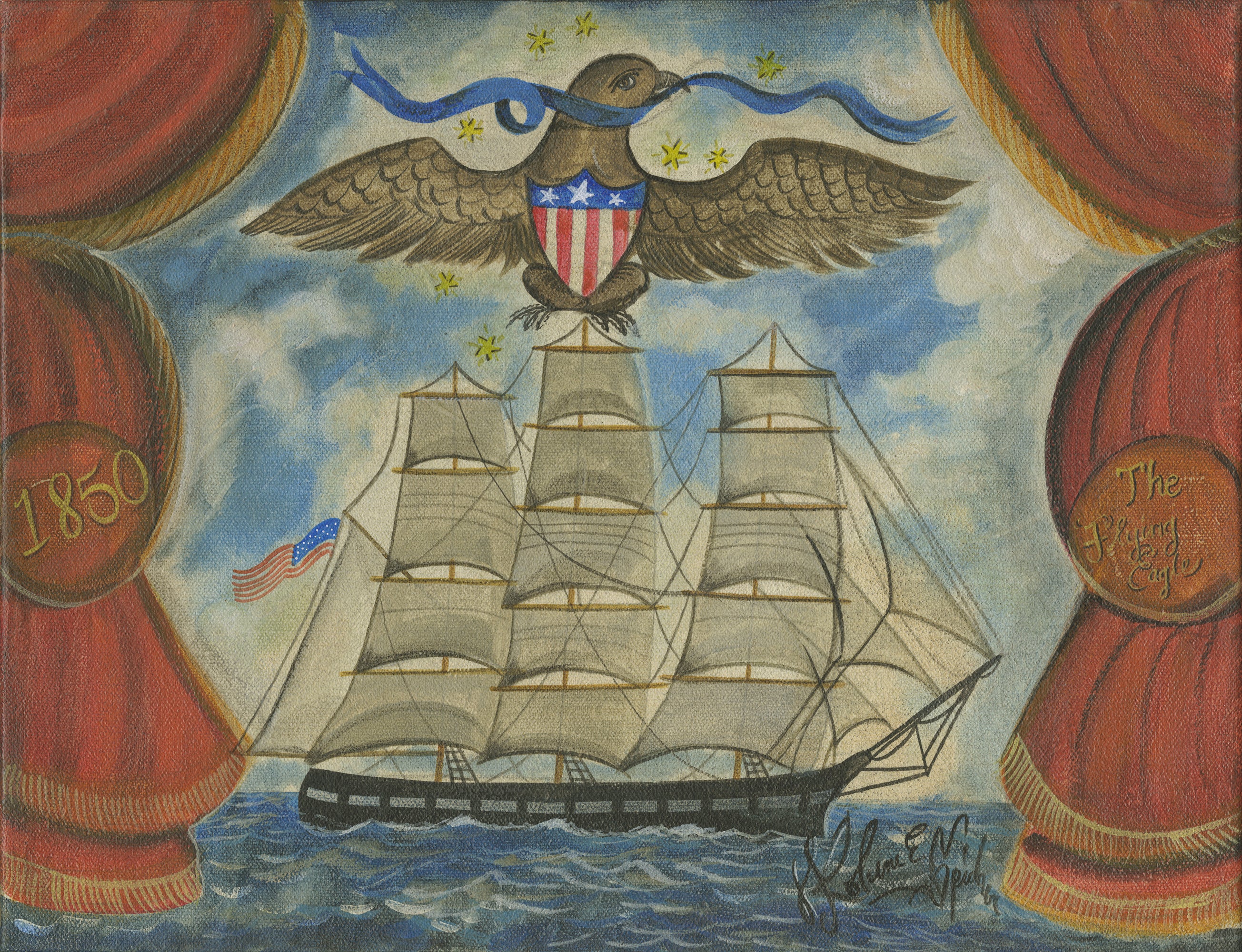 Kolene Spicher - Ships - The Flying Eagle
