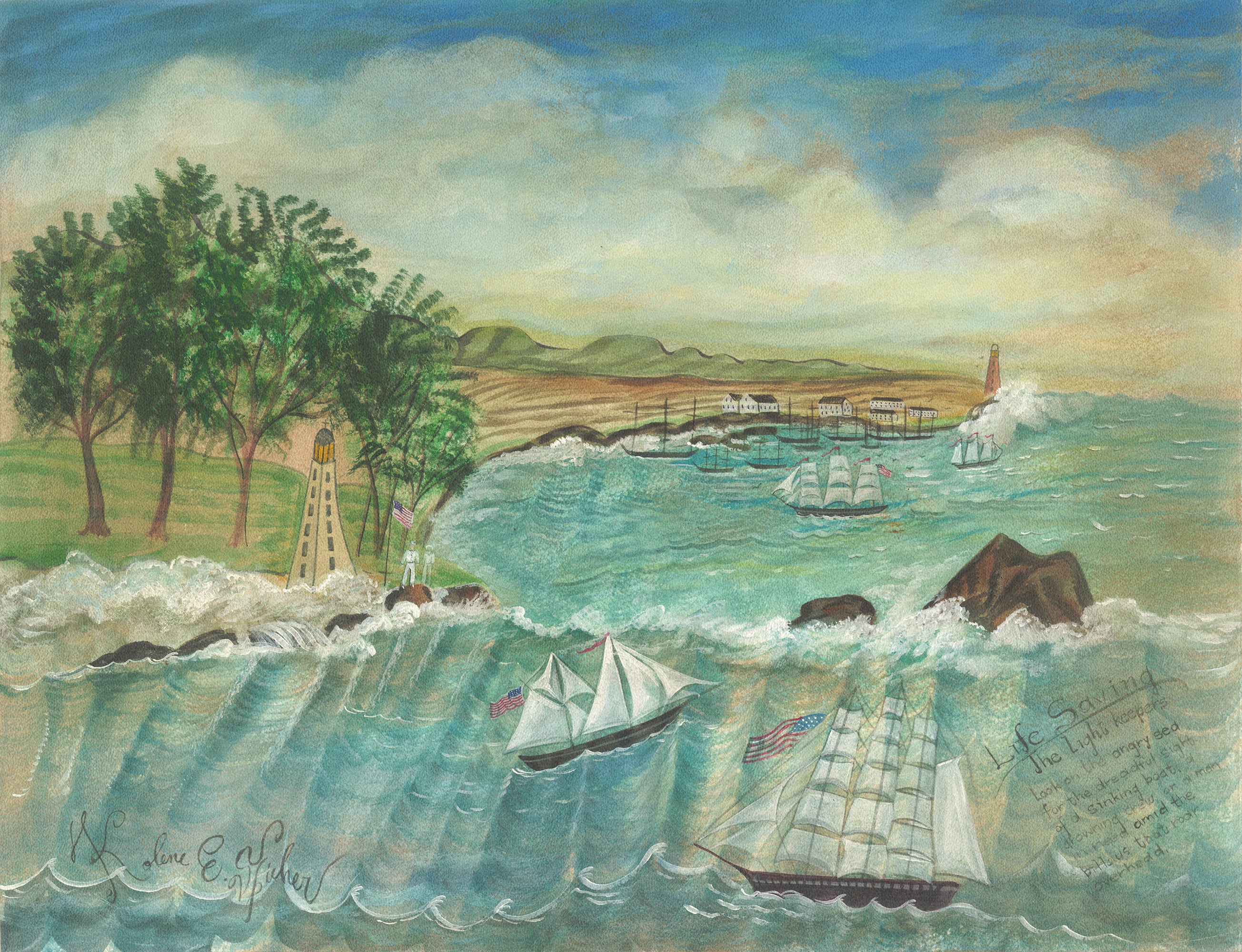 Kolene Spicher - Ships - The Light Keepers