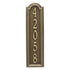 Manchester Vertical Wall Plaque