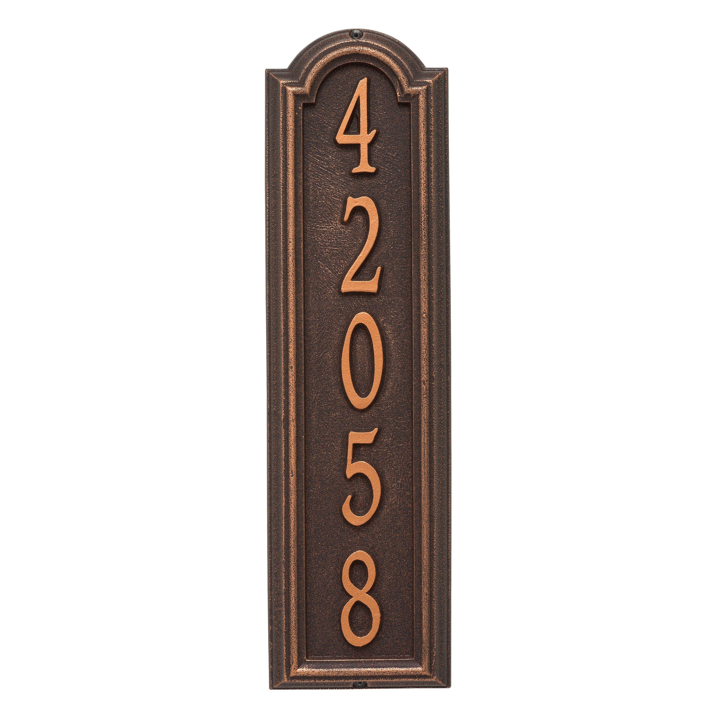 Manchester Vertical Wall Plaque