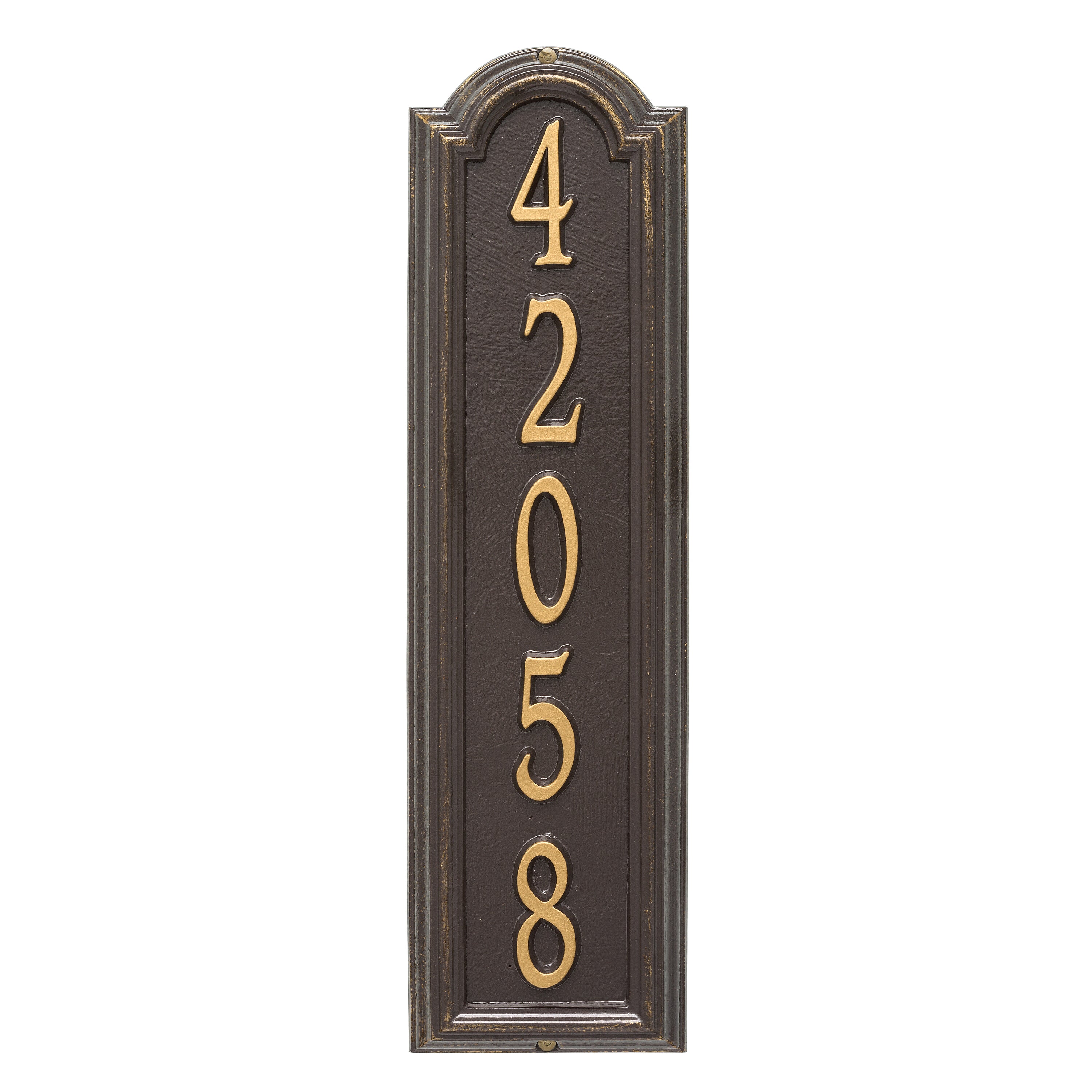 Manchester Vertical Wall Plaque