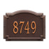 Williamsburg Standard Wall Address Plaque