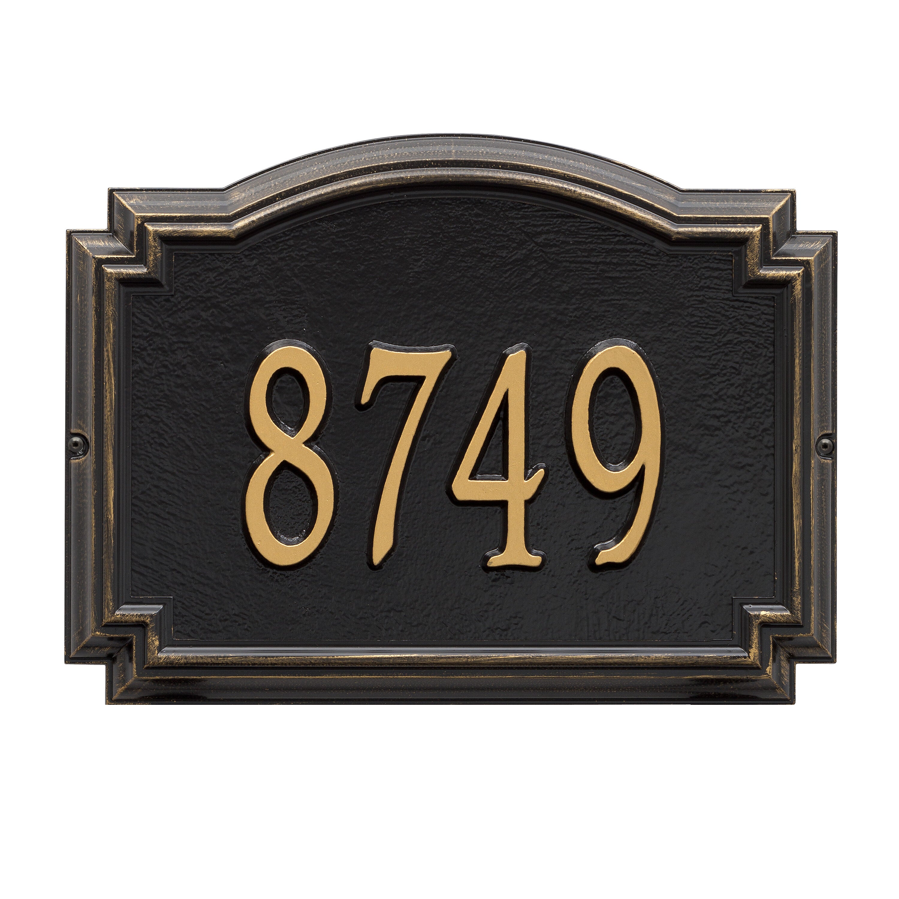 Williamsburg Standard Wall Address Plaque