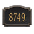 Williamsburg Standard Wall Address Plaque