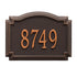 Williamsburg Standard Wall Address Plaque