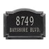 Williamsburg Standard Wall Address Plaque