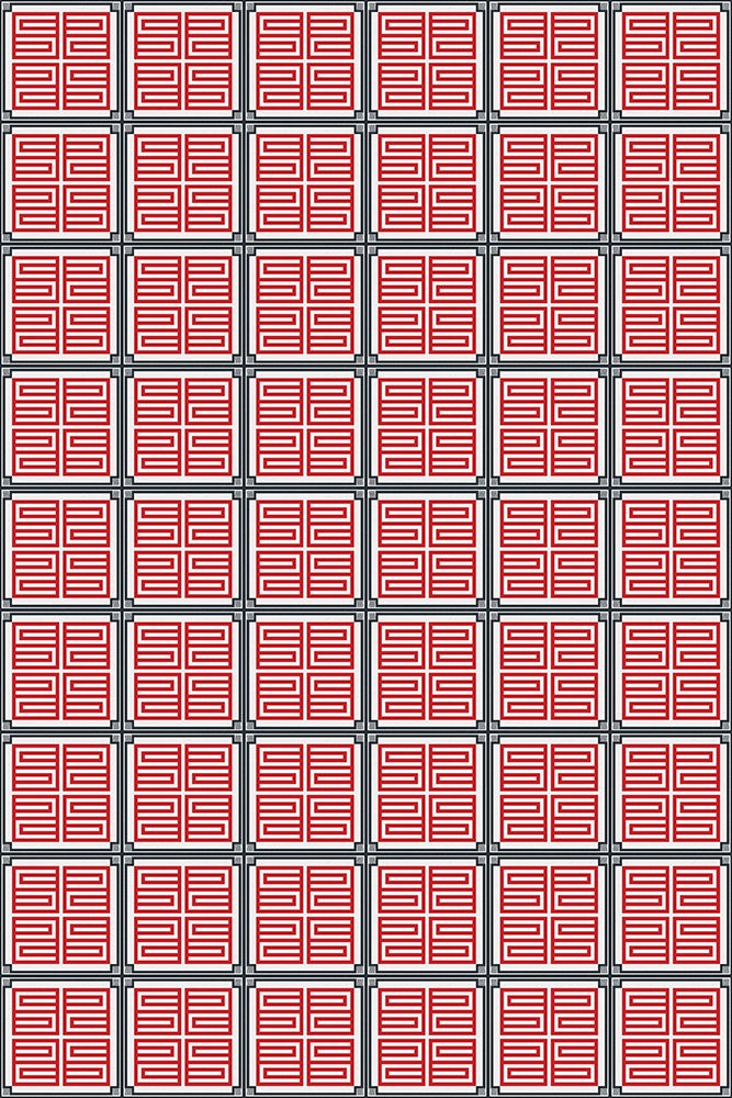 C+H Designs Collection - Volume 1 - No 10 Red Letter