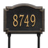 Williamsburg Standard Lawn Address Plaque