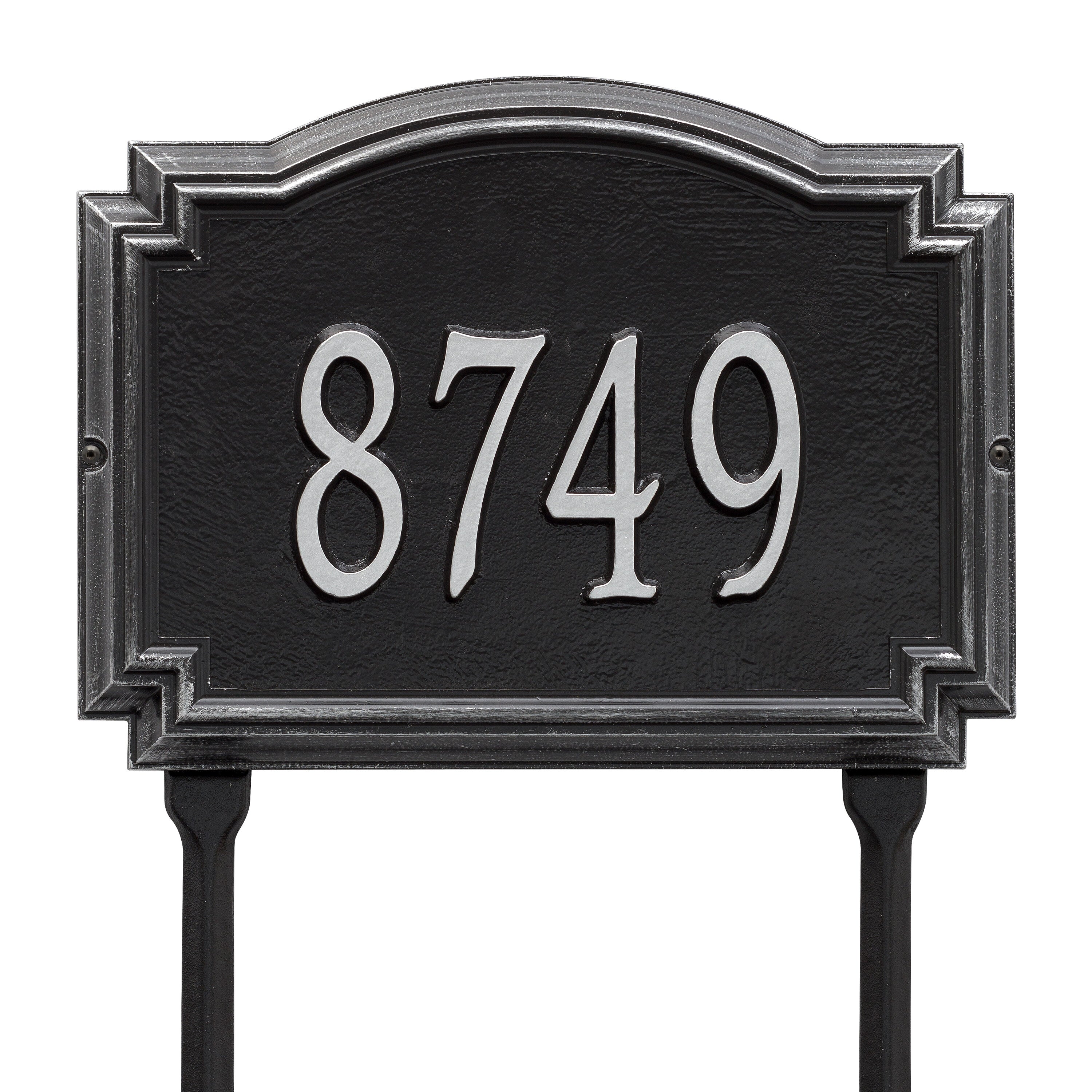Williamsburg Standard Lawn Address Plaque