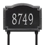 Williamsburg Standard Lawn Address Plaque