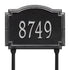 Williamsburg Standard Lawn Address Plaque