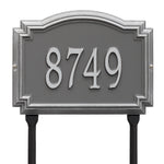 Williamsburg Standard Lawn Address Plaque