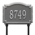 Williamsburg Standard Lawn Address Plaque