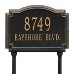 Williamsburg Standard Lawn Address Plaque